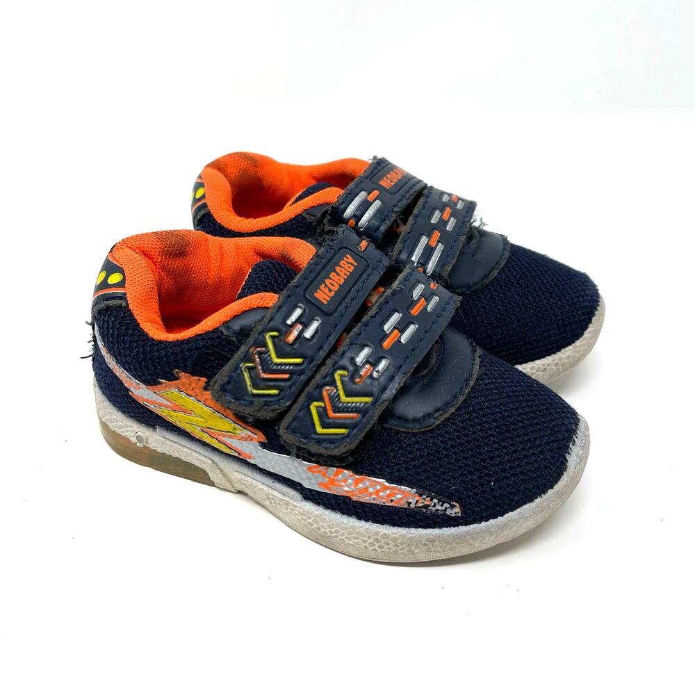 Neobaby Blue Sneakers Baby Toddler‎ Size 5.5